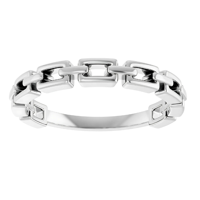 Link Ring Sterling Silver