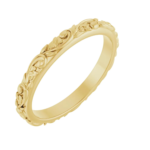 Leaf Ring 10k Gold