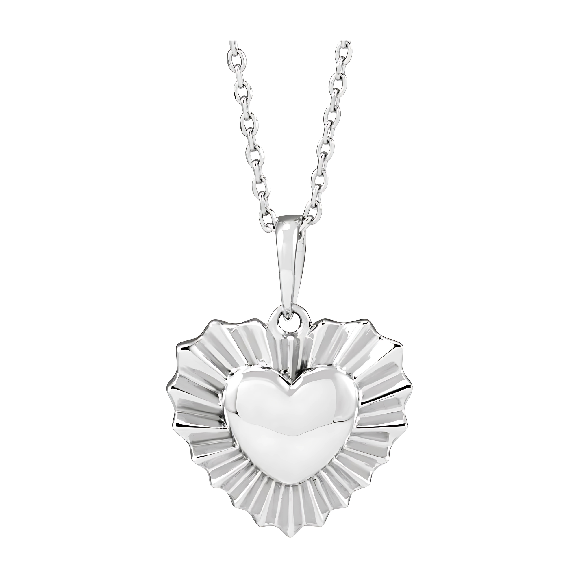 Radiant Heart Sterling Silver