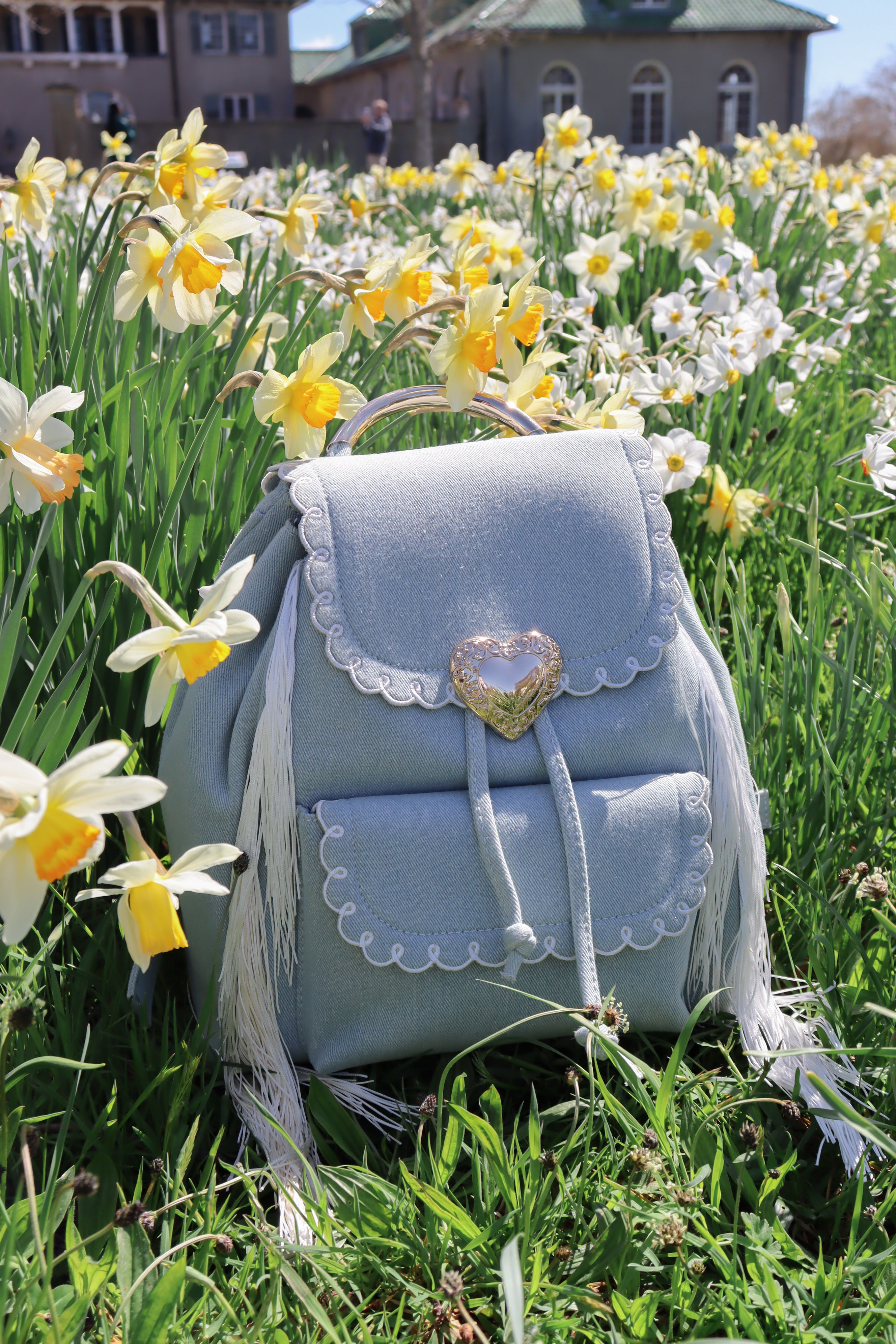 Seaside Sweetheart Backpack Denim