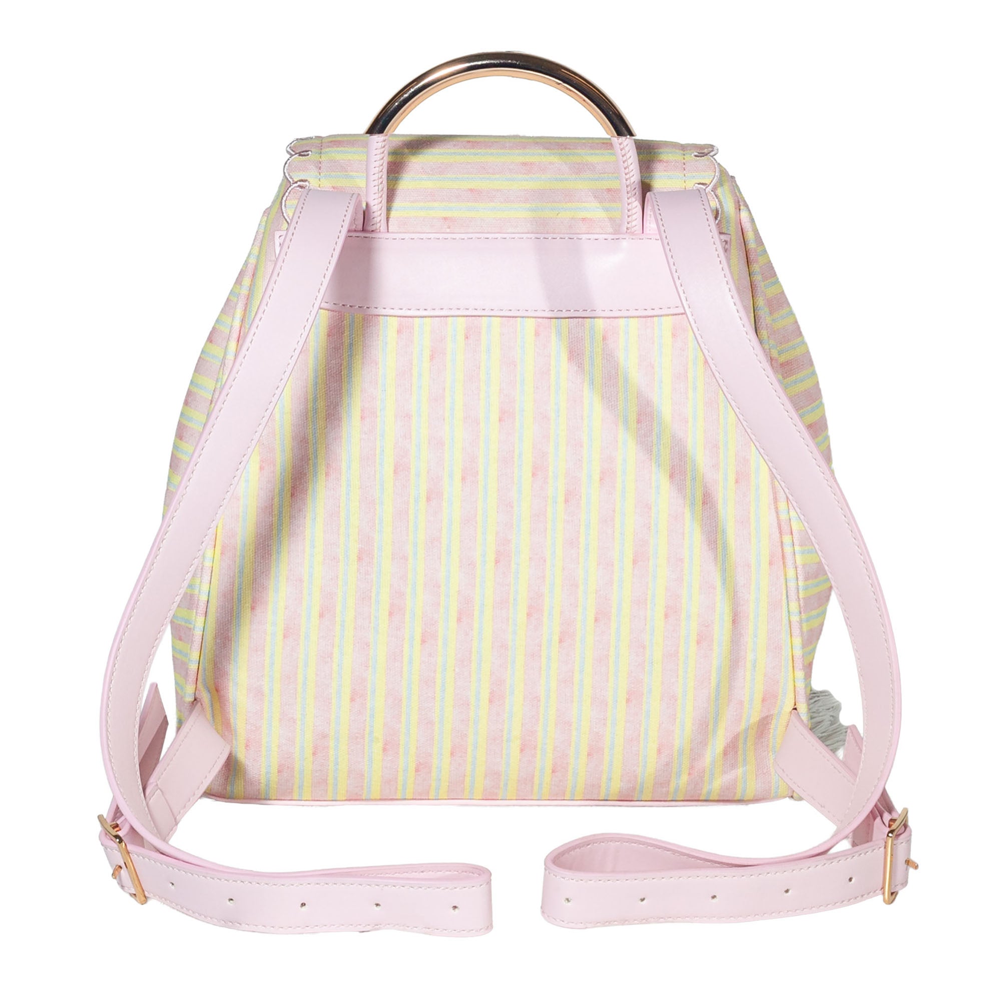 Seaside Sweetheart Backpack in Pastel Stripes