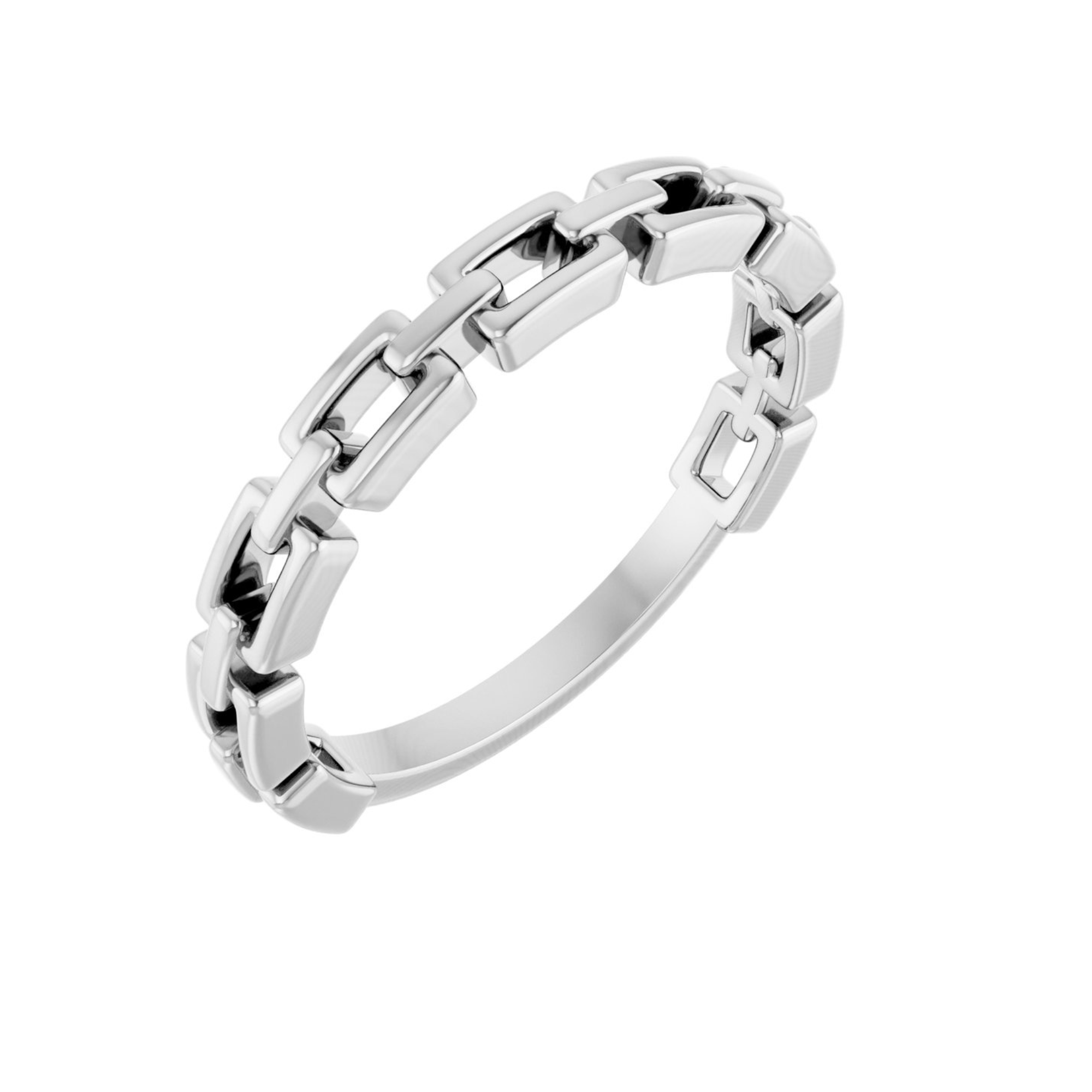 Link Ring Sterling Silver