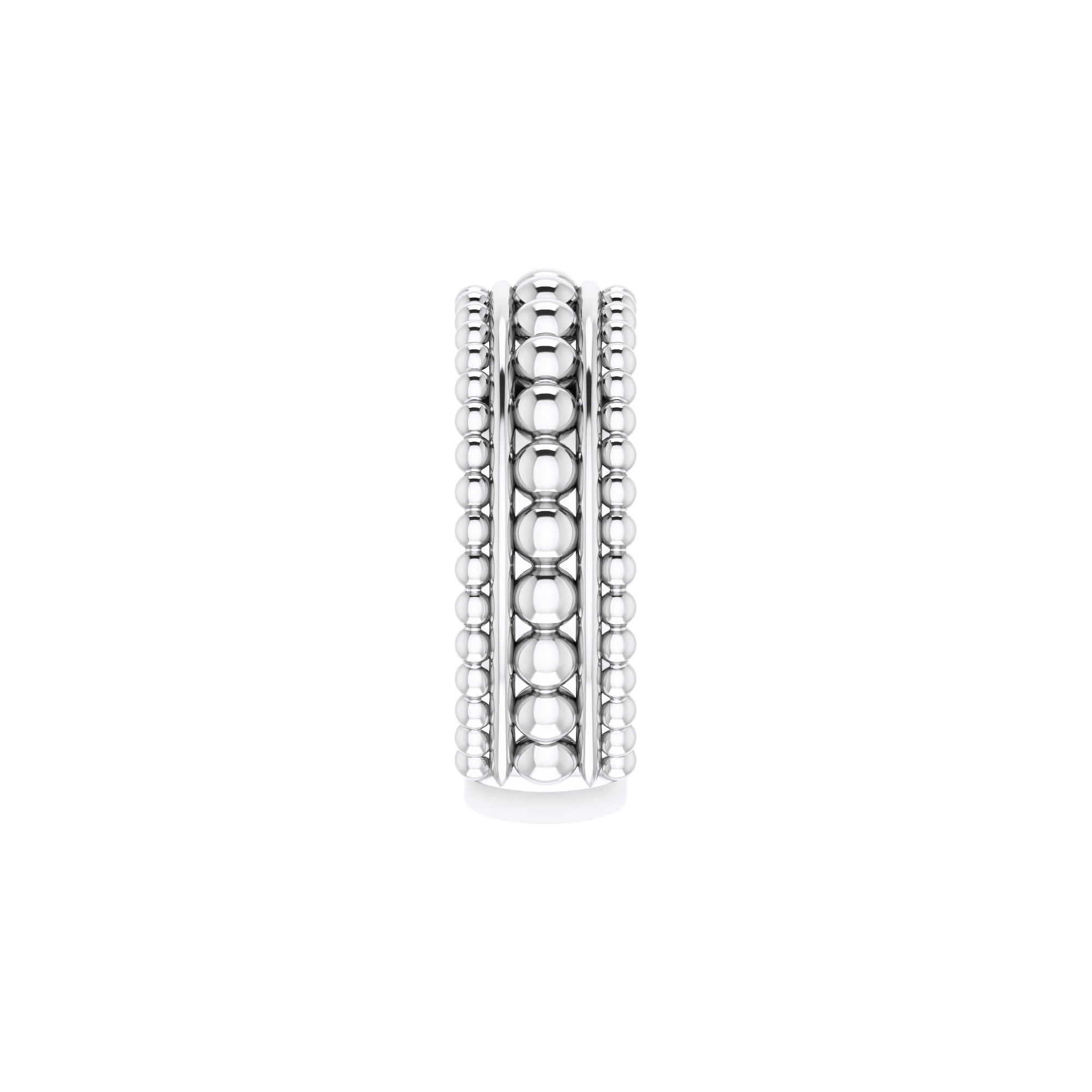 Beaded Ring Sterling Silver