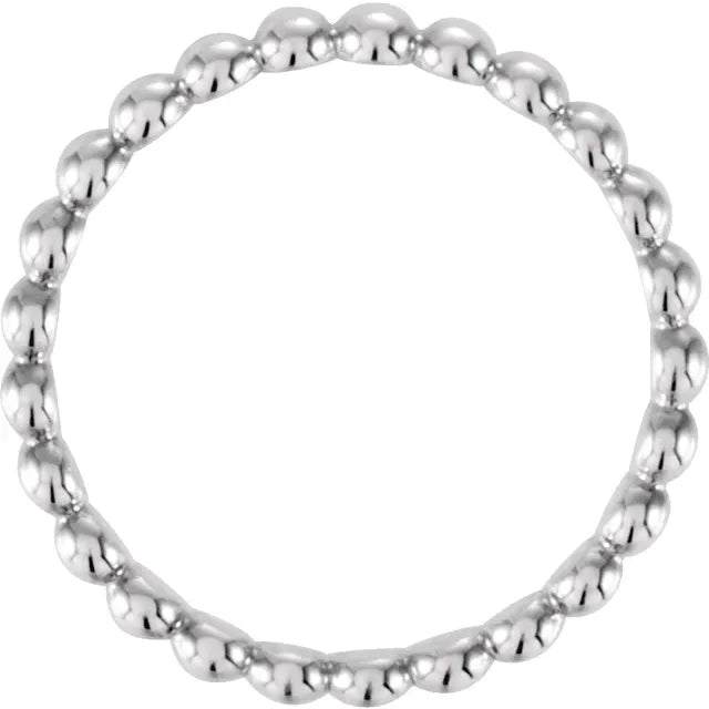 Beaded Stackable Ring