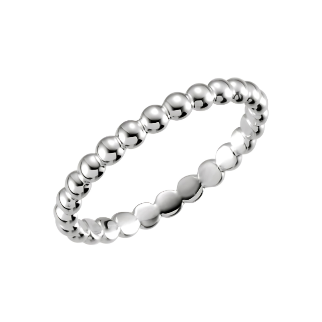 Beaded Stackable Ring